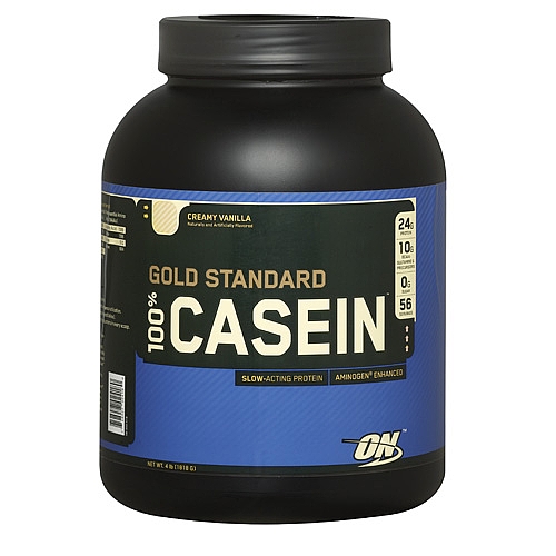 Optimum nutrition casein protein powder