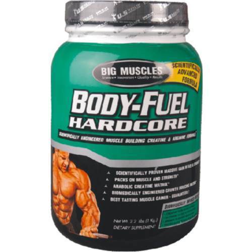 Big Muscle Body Fuel Hardcore 2.2 Lbs