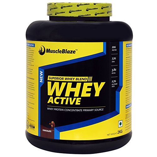 MuscleBlaze Whey Active 4.4 lb Chocolate