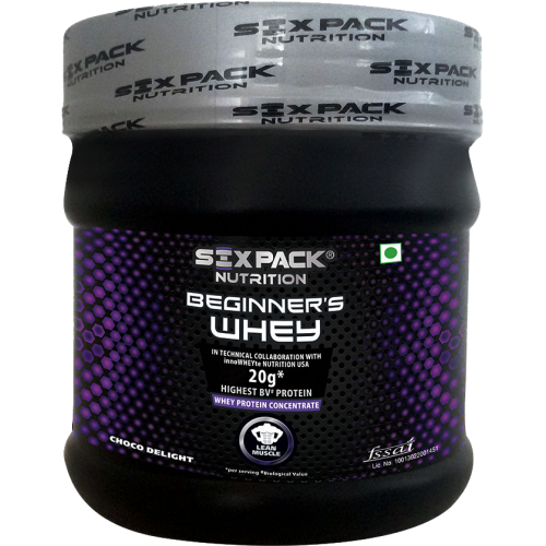 Six Pack Nutrition Beginner's Whey Choco Delight 320gm